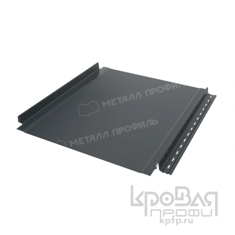 Фальцевая панель Металл Профиль FASTCLICK NormanMP (ПЭ-01-7016-0.5) фото 1