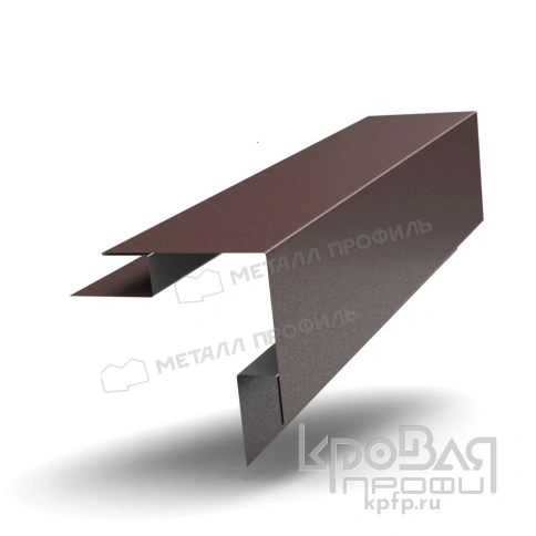 Планка угла наружного сложного 75х75х3000 (VikingMP E-20-8019-0.5) фото 1