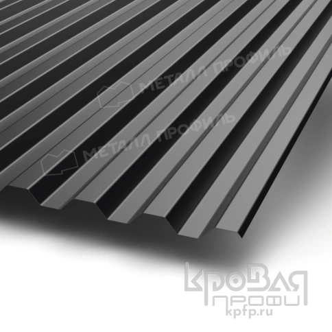 Профилированный лист С-21х1000-A (PURMAN-20-9005-0,5) фото 1