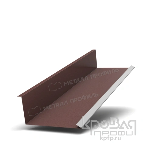 Планка примыкания нижняя 250х122х2000 (VikingMP-01-RR32-0.45) фото 1