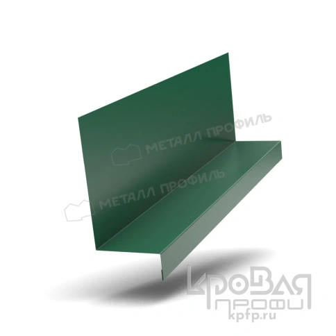 Планка примыкания боковая FASTCLICK 150х65х2000 NormanMP (ПЭ-01-6005-0.5) фото 1
