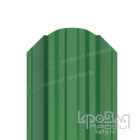 Штакетник металлический МП TRAPEZE-O 16,5х118 NormanMP (ПЭ-01-6002-0.5) фото 1