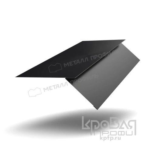 Планка карнизная FASTCLICK 130х80х2000 (PURMAN-20-9005-0.5) фото 1
