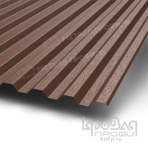 Профилированный лист С-21х1000-A (VALORI-20-Brown-0,5) фото 1