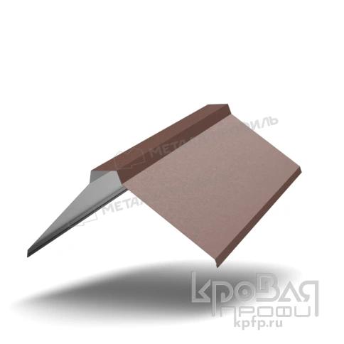 Планка конька плоского 155х155х2000 (VikingMP-01-8017-0.45) фото 1
