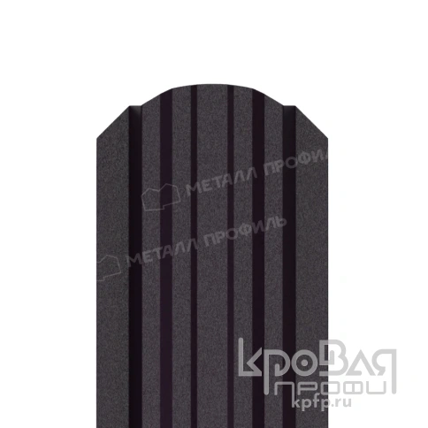 Штакетник металлический МП LАNE-O 16,5х99 (VALORI-20-Violet-0.5) фото 1