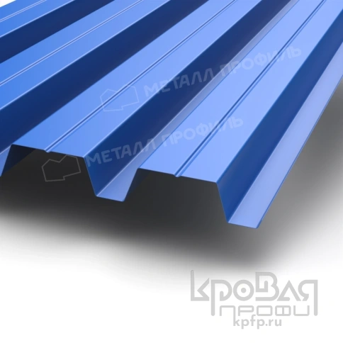 Профилированный лист Н-60х845-B (PURMAN-20-5005-0,5) фото 1