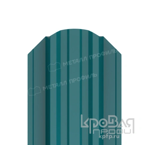 Штакетник металлический МЕТАЛЛ ПРОФИЛЬ TRAPEZE-O 16,5х118 (ПЭ-01-5021-0.45) фото 1