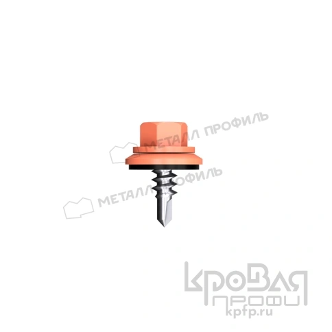 Саморез 4,8х19 ROOFRetail RR750 (терракотовый) фото 1