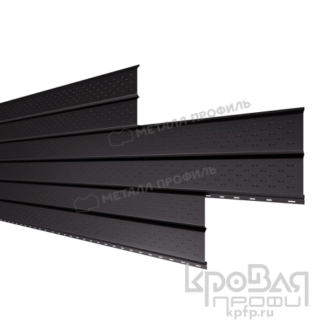 Софит перфор. Lбрус-XL-14х335 (VALORI-20-DarkGrey-0.5) фото 1