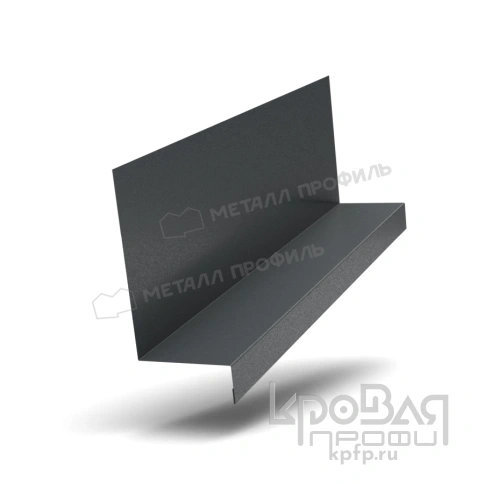 Планка примыкания боковая FASTCLICK 150х65х2000 (VikingMP E-20-7016-0.5) фото 1