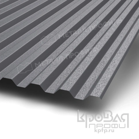 Профилированный лист С-21х1000-A (VALORI-20-Grey-0,5) фото 1