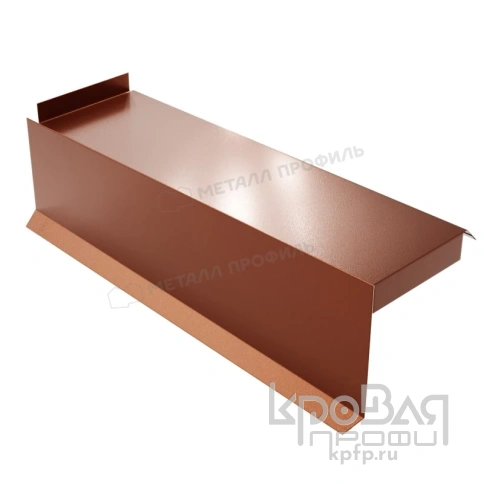 Планка сегментная торцевая левая 400 мм (PURMAN-20-Argillite-0.5) фото 2