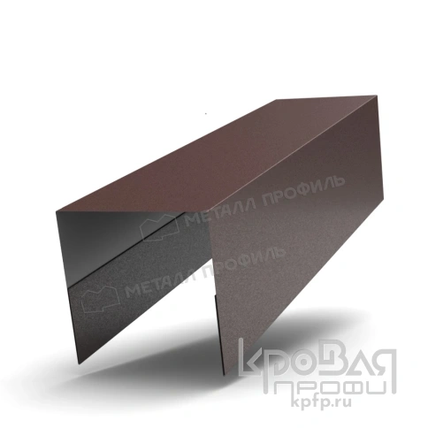 Планка П-образная 20х20х2000 (VikingMP E-20-8019-0.5) фото 1