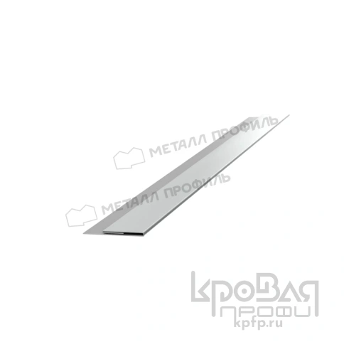 Планка финишная 48х25х3000 NormanMP (ПЭ-01-9006-0.5) фото 1