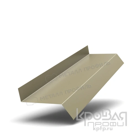 Планка отлива цоколя 50х20х2000 NormanMP (ПЭ-01-1014-0.5) фото 1