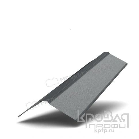 Планка конька плоского 120х120х2000 (VikingMP-01-7016-0.45) фото 1