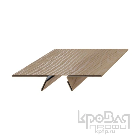 Планка стыковочная сборная верхняя Woodstock 87х15х3000 (ECOSTEEL_T-01-Сосна-0.5) фото 1