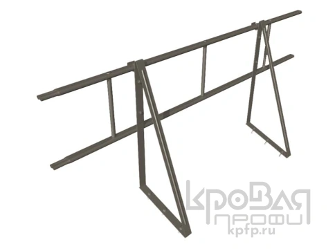 Ограждение кровельное ОК-h600х1860 мм (7035) фото 1