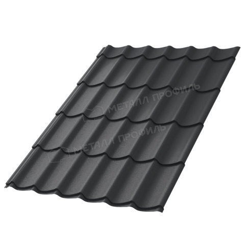 Металлочерепица МП Ламонтерра-XL (PureTech_Mat-20-7024-0.5) фото 2
