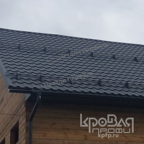 Металлочерепица МП Трамонтана-M (PURMAN-20-5005-0.5) фото 5