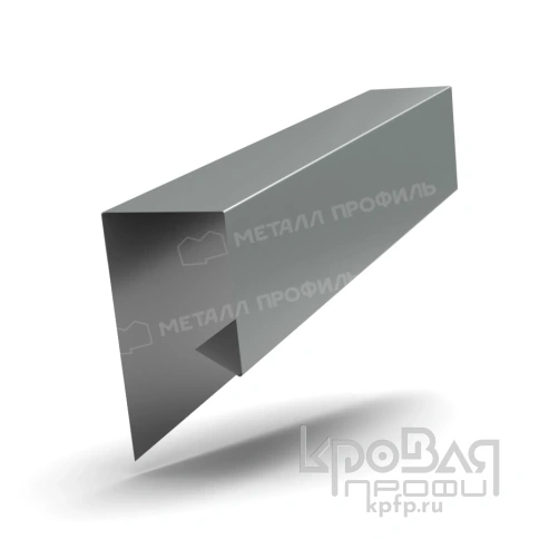 Планка завершающая сложная 30х25х3000 (ПЭ-01-7005-0.45) фото 1