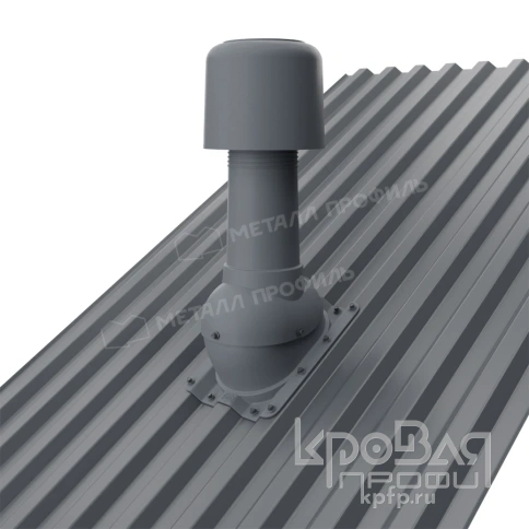 Выход вентиляции изолированный MAXI 125/160 С-21 (серый) фото 2