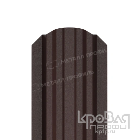 Штакетник металлический МП LАNE-O 16,5х99 (VikingMP E-20-8019-0.5) фото 1