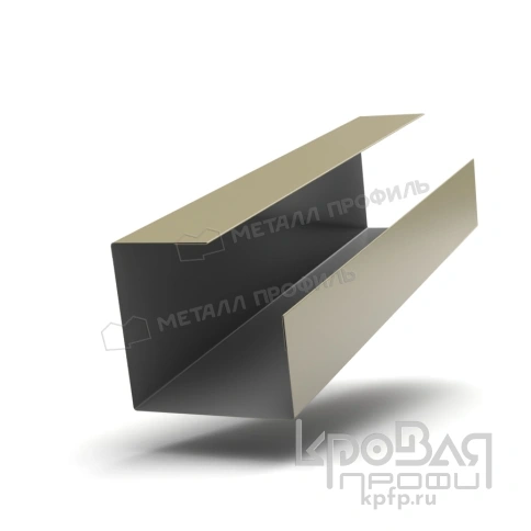 Планка угла внутреннего сборная нижняя Woodstock 50х30х3000 NormanMP (ПЭ-01-1014-0.5) фото 1