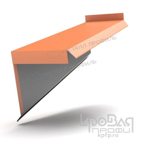 Планка сегментная торцевая левая 400 мм NormanMP (ПЭ-01-8004-0.5) фото 1