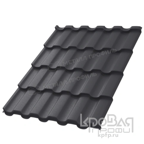 Металлочерепица МП Монтекристо-XL (VALORI-20-Grey-0.5) фото 2