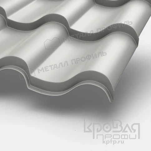 Металлочерепица МП Монтерроса-X NormanMP (ПЭ-01-9002-0.5) фото 1