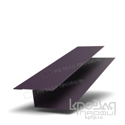 Планка стыковочная универсальная 50х18х3000 (VALORI-20-Violet-0.5) фото 1