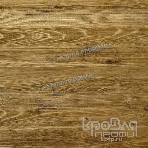Профилированный лист С-21х1000-A (ECOSTEEL_T-01-ЗолотойДуб-0,5) фото 2