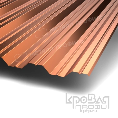 Профилированный лист НС-35х1000-A (AGNETA_Д-20-Copper-0,5) фото 1