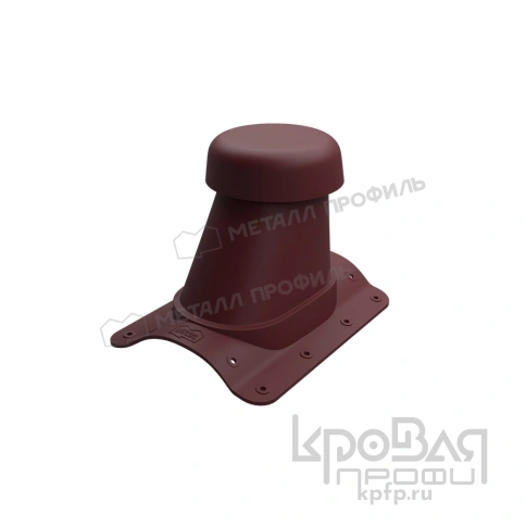 Выход вентиляции универсальный Монтерроса (красный) фото 1