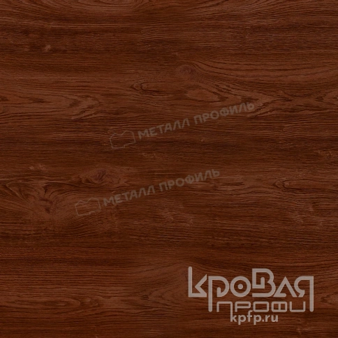 Планка П-образная 13х27х2000 (ECOSTEEL-01-МореныйДуб-0.5) фото 3