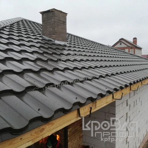 Металлочерепица МП Монтекристо-M (VALORI-20-Violet-0.5) фото 6