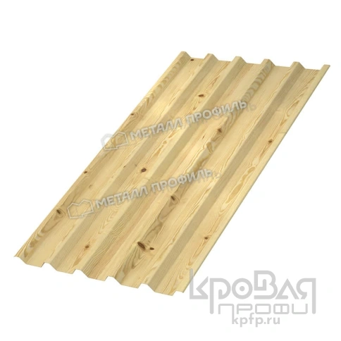 Профилированный лист С-44х1000-B (ECOSTEEL_T-01-Сосна-0,5) фото 1