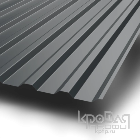 Профилированный лист МП-20х1100-B NormanMP (ПЭ-01-7016-0,5) фото 1