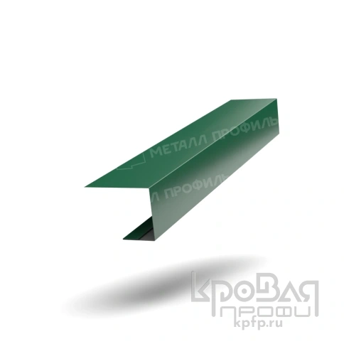 Планка завершающая FASTCLICK 50х38х3000 NormanMP (ПЭ-01-6005-0.5) фото 1