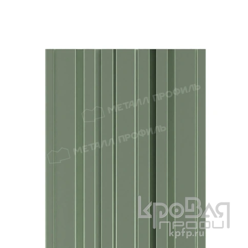 Штакетник металлический МП TRAPEZE-T 16,5х118 (PURMAN-20-Tourmalin-0.5) фото 1