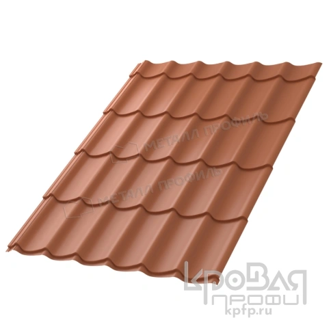 Металлочерепица МП Ламонтерра-XL NormanMP (ПЭ-01-8004-0.5) фото 2