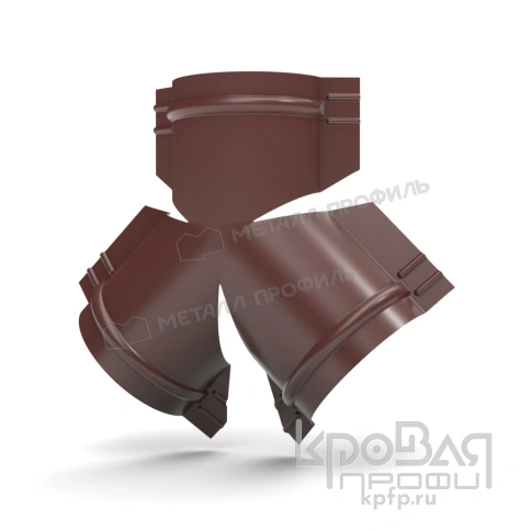 Y-образный тройник для круглого конька R110 (PURETAN-20-RR32-0.5) фото 1