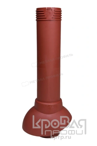 Выход канализации 110 мм (RAL3005) фото 1
