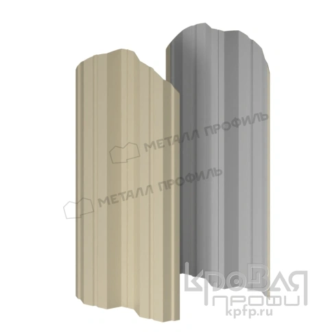 Штакетник металлический МП М-111-О NormanMP (ПЭ-01-1015-0.5) фото 1