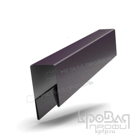 Планка П-образная 13х27х2000 (VALORI-20-Violet-0.5) фото 1