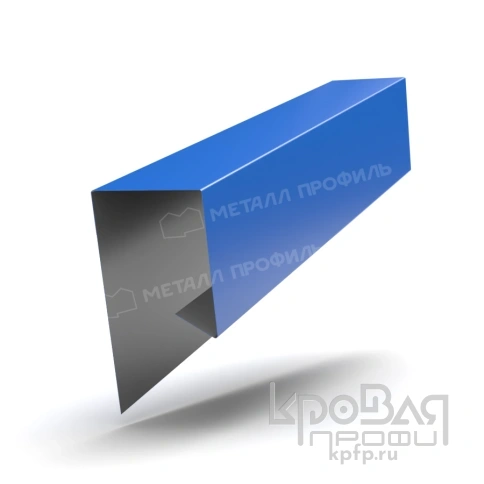 Планка завершающая сложная 30х25х3000 (ПЭ-01-5005-0.45) фото 1