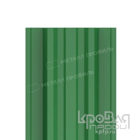 Штакетник металлический МП TRAPEZE-T 16,5х118 (ПЭ-01-6002-0.45) фото 1