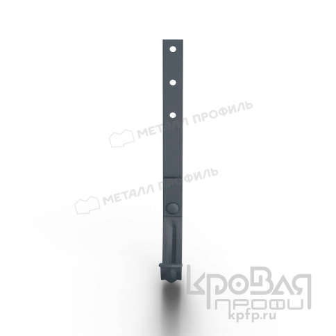 Держатель желоба МЕТАЛЛ ПРОФИЛЬ Foramina Freeze D125х280 Grey фото 2